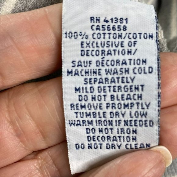 Polo Ralph Lauren Gray & White Striped Cotton Pullover Sweater XXL Preppy Career - Picture 5 of 12